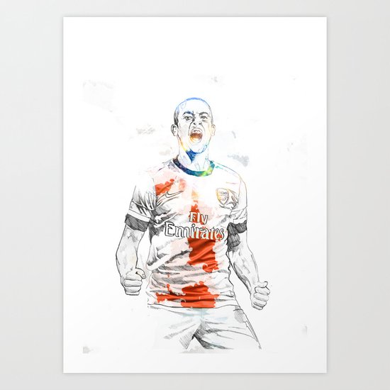 Theo Art Print
