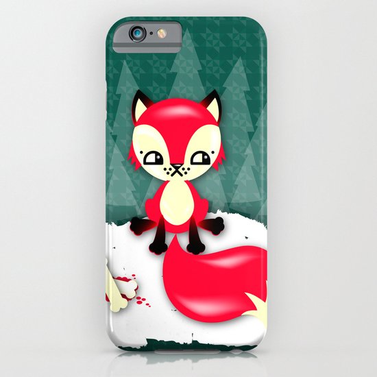 Fox's Christmas Dinner iPhone & iPod Case