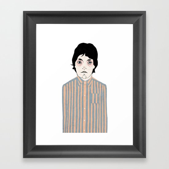 Stripes Framed Art Print