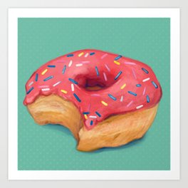 Doughnut Art Print