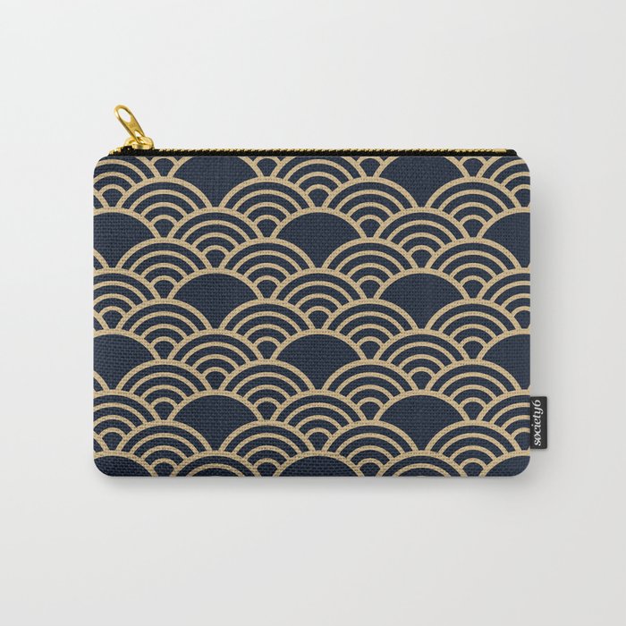 Beautiful Japanese Pattern Design Carry-All Pouch