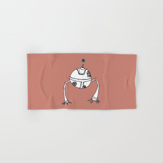 The Devoted Robot ( HQ pixel ) Hand & Bath Towel