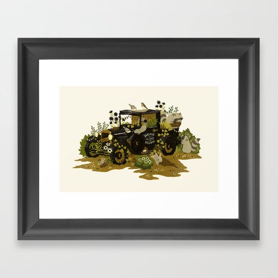 Home Sweet Home Framed Art Print