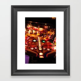 Black Knight Pinball Machine Framed Art Print