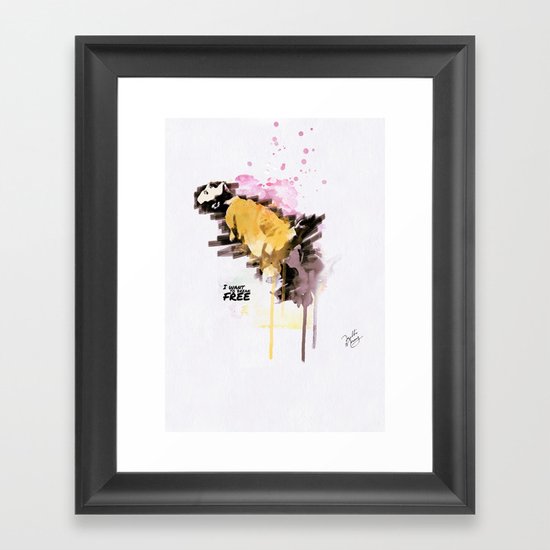 Mercury's live forever Framed Art Print