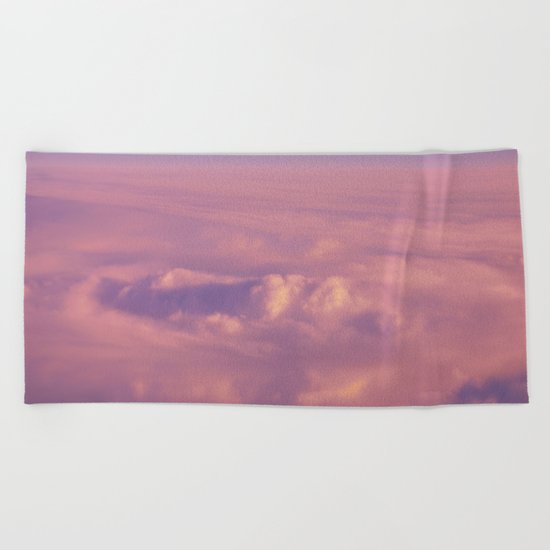 Cotton Candy III Beach Towel