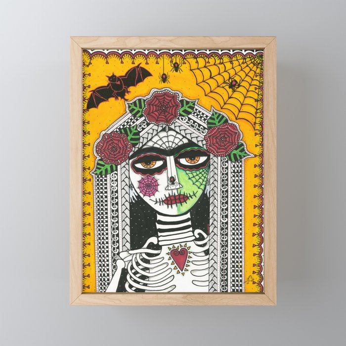 Frida Kahlo Forever Framed Mini Art Print