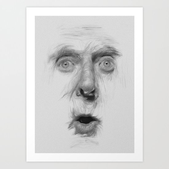 fear Art Print