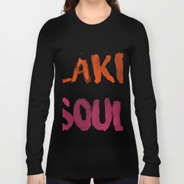 A day at the lake restores the soul 1 Long Sleeve T-shirt
