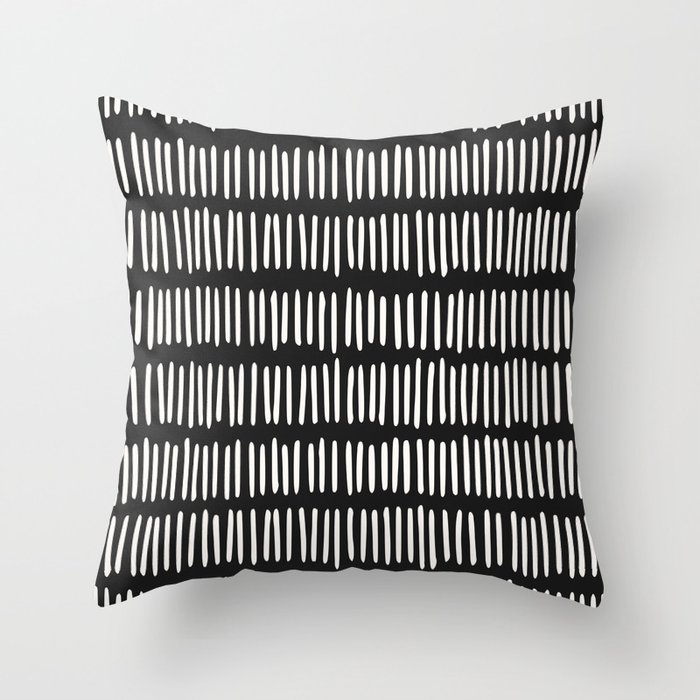 Black and outlet white bohemian pillows