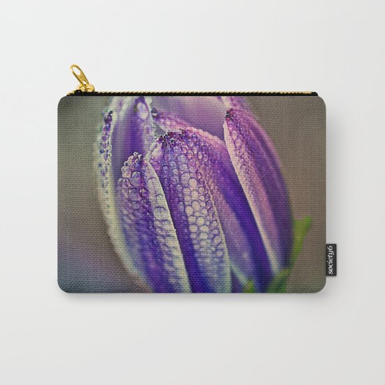 Blossom Violet Carry-All Pouch