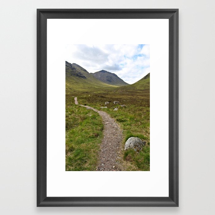 Path of Scots Framed Art Print