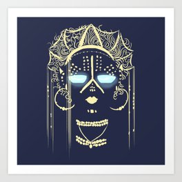 Afrofuturism: The Queen in Person Art Print