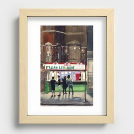 Mario's Italian Lemonade: Chicago, IL Recessed Framed Print