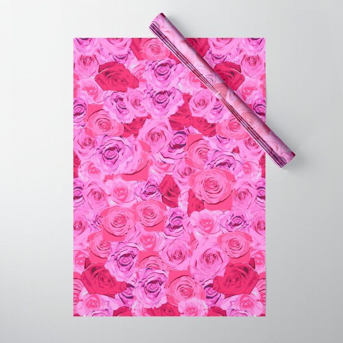 Floral Pink And Red Roses Tumblr Aesthetic Wrapping Paper By Littleshopofnola Society6 Floral Pink And Red Roses Tumblr Aesthetic Wrapping Paper By Littleshopofnola Society6