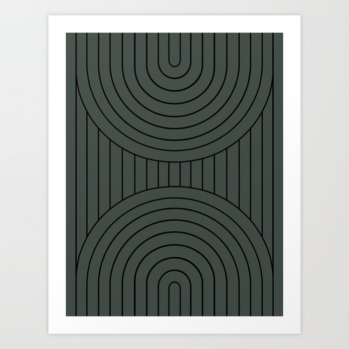 Arch Symmetry XXVII Art Print