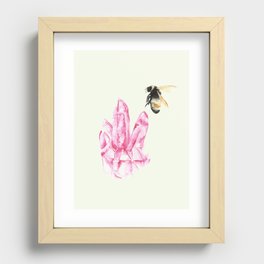 Crystal Bee Recessed Framed Print
