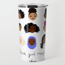 Black Girl Magic (looks) Travel Mug