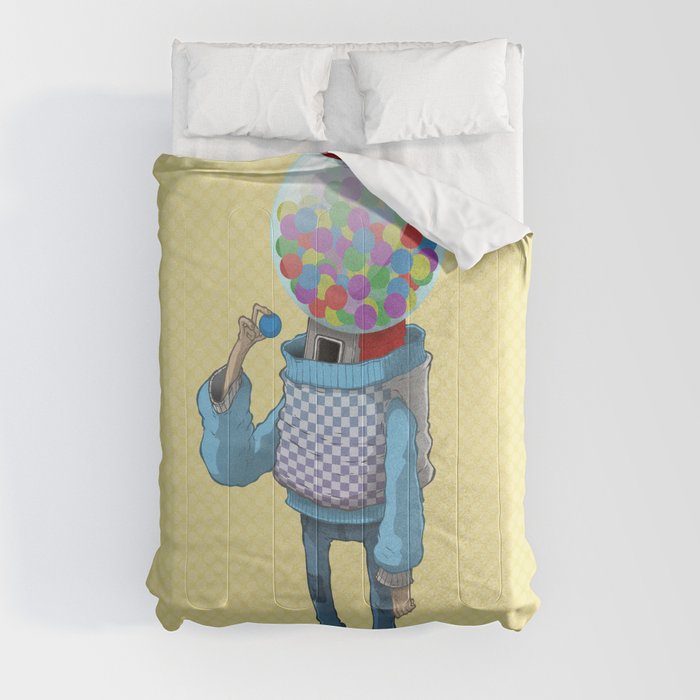 Bubblegum Machine Comforter