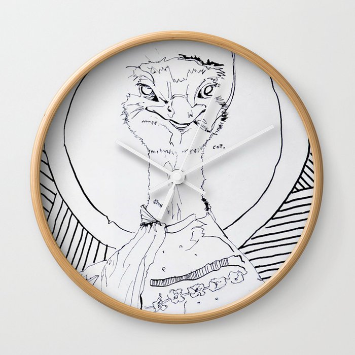 Archiduchesse Anne d'Autruche Wall Clock