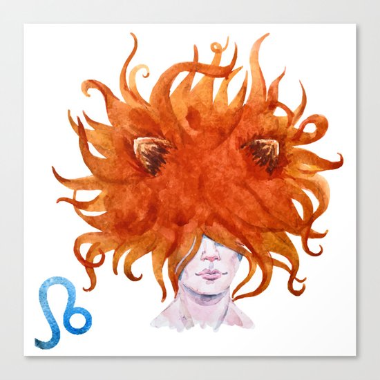 Leo Canvas Print