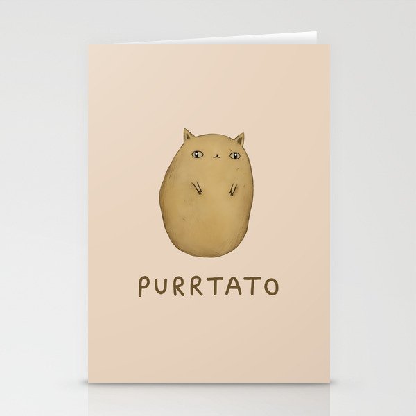 Purrtato Stationery Cards