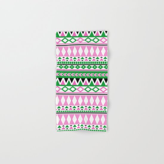 Tribal Pattern 07 Hand & Bath Towel