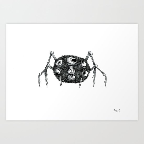 Hamstaraignée Art Print