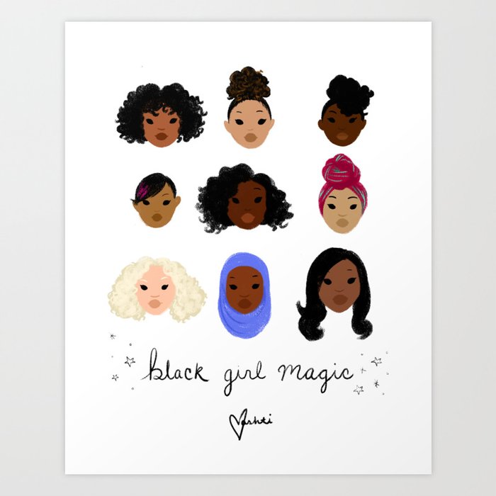 Black Girl Magic (looks) Kunstdrucke Black Girl Magic (looks) Kunstdrucke