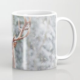 Winter Reindeer x Rustic Mug