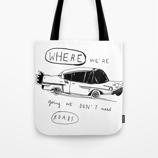 OFF TO BROOKLYN Tote Bag