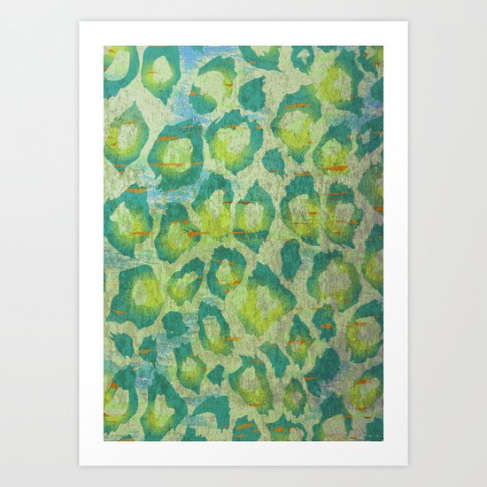 Leopard Jungle Art Print