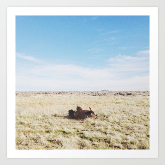 ROFL Bison Art Print