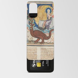 Medieval monsters vintage art Android Card Case