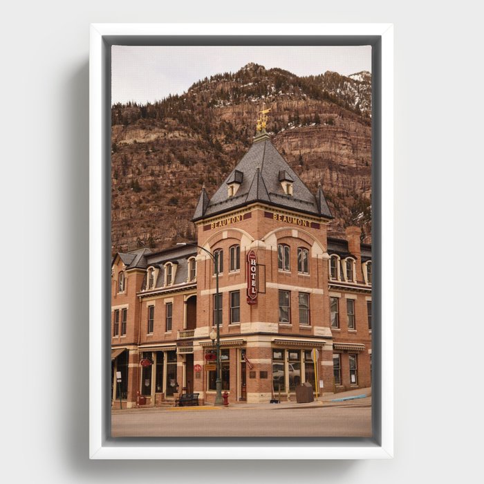 The Beaumont Hotel Framed Canvas