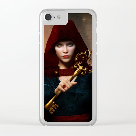 Key of wisdom Clear iPhone Case