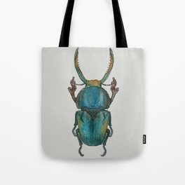 Watercolour Beetle 1/3 Tote Bag