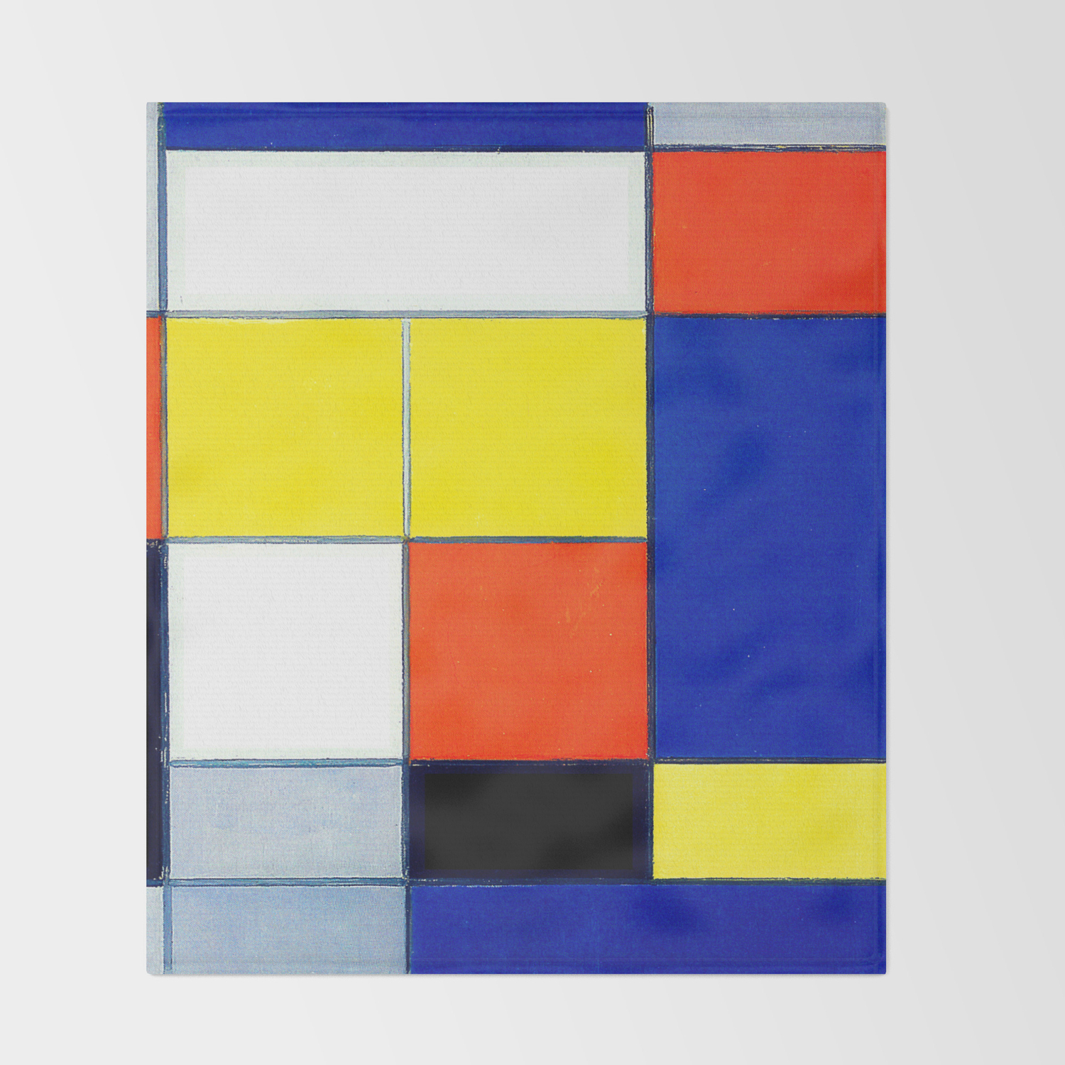 Piet Mondrian Composition B Throw Blanket By Jjbzz Society6 Piet Mondrian Composition B Throw Blanket By Jjbzz Society6