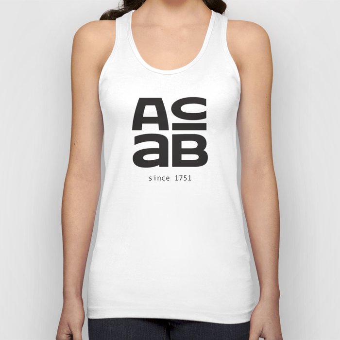 ACAB Since 1751 - by Surveillance Clothing Tank Top