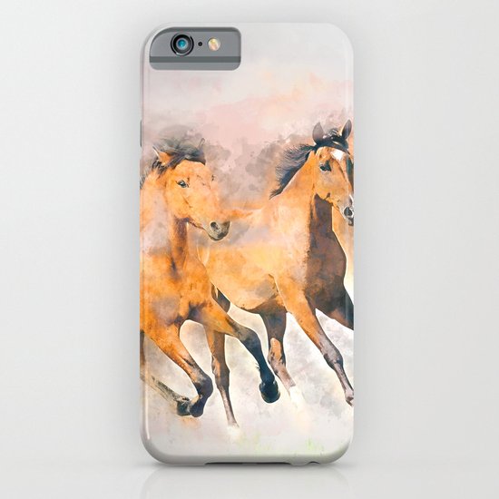 Horses iPhone & iPod Case