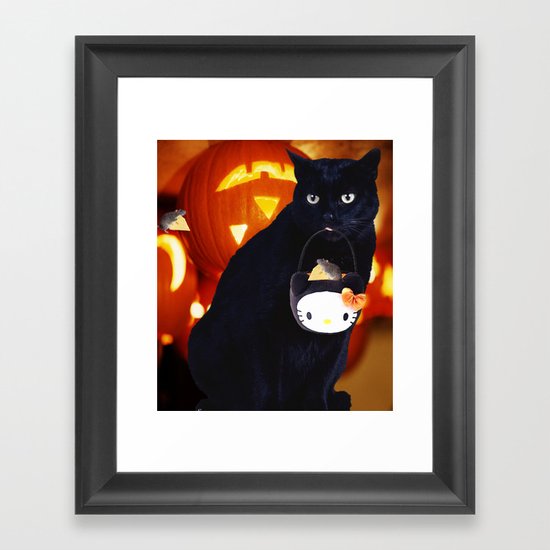 Treats Framed Art Print