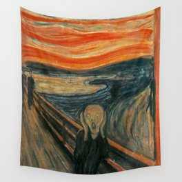 The Scream - Edvard Munch Wall Tapestry