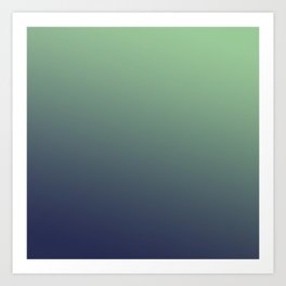 Simply Gradient Art Print