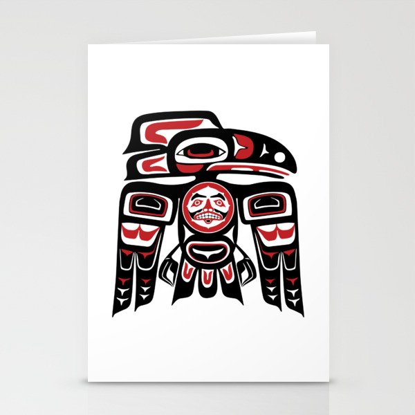 Raven Haida Native American Tlingit Art Alaska Stationery Cards
