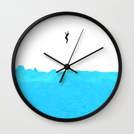 Dive Wall Clock