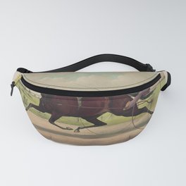 The champion pacer Johnston, by Bashaw Golddust, Vintage Print Fanny Pack