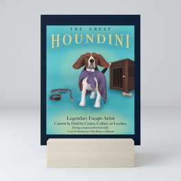 The Great Houndini Mini Art Print