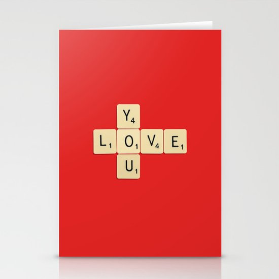 Love You Stationery Cards
