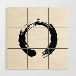 enso, enso circle, zen circle, zen enso, zen symbol, zen art, japanese circle, japanese, japanese ar Wood Wall Art