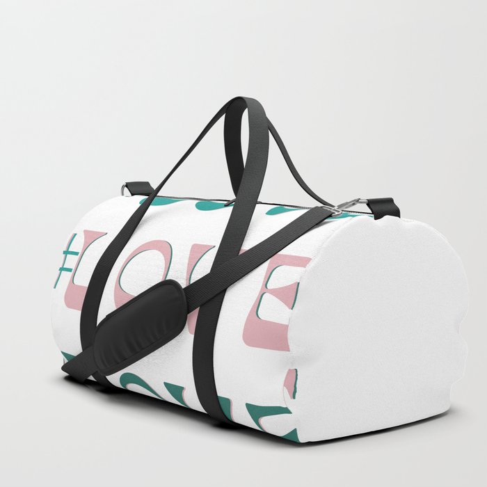 #Love Love Love Duffle Bag